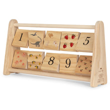 將圖片載入圖庫檢視器 Konges Sløjd - 數字木製玩具 Wooden Number Frame
