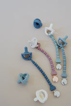 Load image into Gallery viewer, Itzy Ritzy - 矽膠奶嘴鏈 Beaded Pacifier Clip (Blue)
