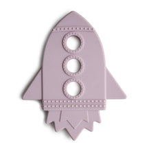 Load image into Gallery viewer, Mushie - 火箭固齒器 Rocket Teether (Soft Lilac)
