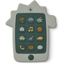 Load image into Gallery viewer, Liewood - 矽膠電話玩具 Thomas Mobile Phone (Dino)
