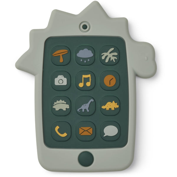 Liewood - 矽膠電話玩具 Thomas Mobile Phone (Dino)