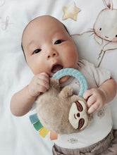Load image into Gallery viewer, Itzy Ritzy - 樹獺固齒環玩具 Plush Rattle with Teether (Sloth)
