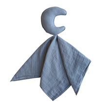 Load image into Gallery viewer, Mushie - 有機棉月亮安撫巾 Moon Lovey Blanket (Tradewinds)
