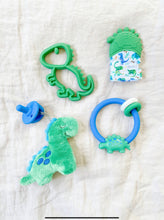 Load image into Gallery viewer, Itzy Ritzy - 矽膠固齒環 Silicone Teething Ring (Dino)

