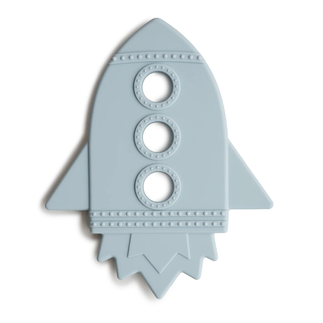 Mushie - 火箭固齒器 Rocket Teether (Cloud)