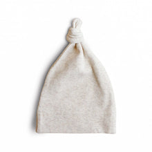 Load image into Gallery viewer, Mushie - 嬰兒帽子 Ribbed Baby Beanie (Beige Melange)
