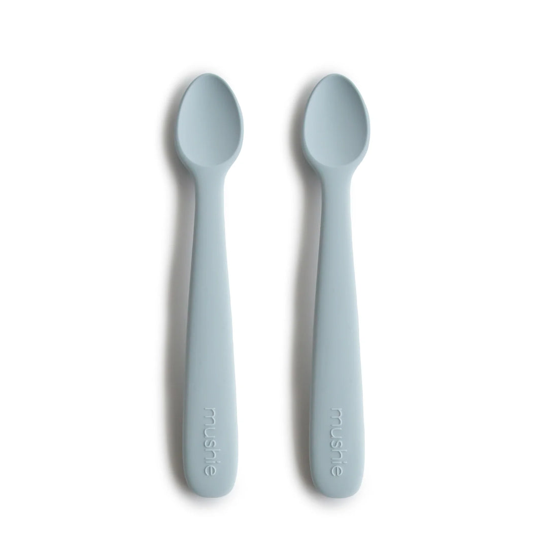 Mushie - 矽膠匙羹 Silicone Feeding Spoons (Powder Blue)