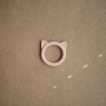 Load image into Gallery viewer, Mushie - 小貓固齒器 Cat Teether (Blush)
