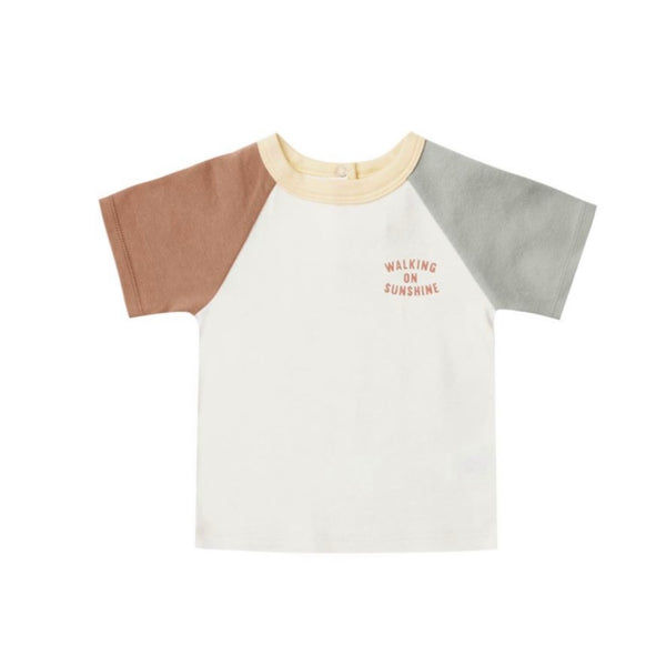 Quincy Mae - 拼色上衣 Colour Block Raglan