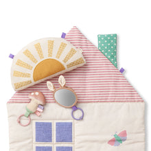 將圖片載入圖庫檢視器 Itzy Ritzy - 粉紅屋子遊戲墊 Tummy Time Play Mat (Pink Cottage)
