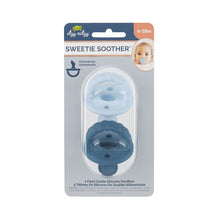 Load image into Gallery viewer, Itzy Ritzy - 安撫奶嘴 Blue Soother Orthodontic Pacifier Set
