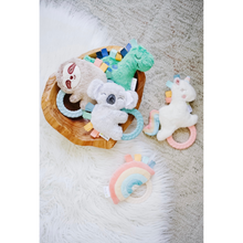 Load image into Gallery viewer, Itzy Ritzy - 恐龍固齒環玩具 Plush Rattle with Teether (Dino)
