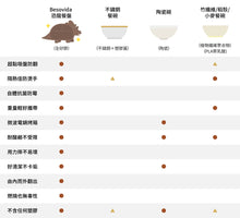 將圖片載入圖庫檢視器 BesoVida - Dinosaur Learning Plate 劍龍學習餐盤 (Stegosaurus / Chestnut Brown)
