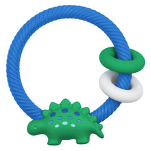 Load image into Gallery viewer, Itzy Ritzy - 矽膠固齒環 Silicone Teething Ring (Dino)
