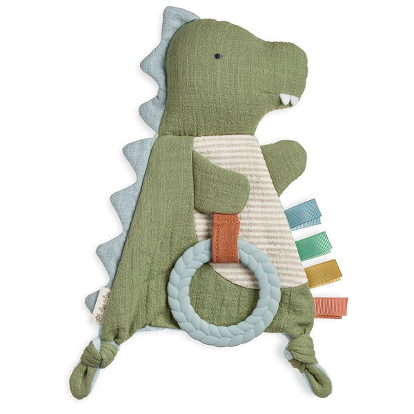 Itzy Ritzy - 恐龍安撫玩具 Sensory Crinkle Toy with Teether (Dino)