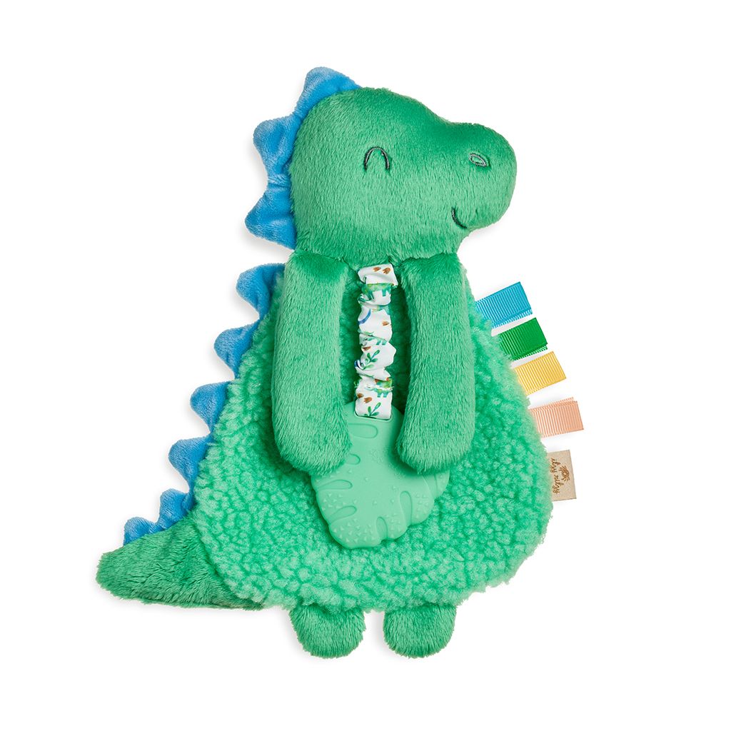 Itzy Ritzy - 恐龍咬咬安撫巾 Plush with Silicone Teether Toy (Dino)