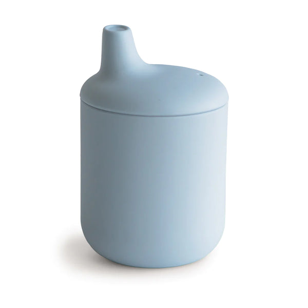 Mushie - Silicone Sippy Cup 學習杯 (Powder Blue)