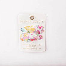 Load image into Gallery viewer, Dainty Dulcie - 手製髮夾 Violet Liberty London Hair Clips

